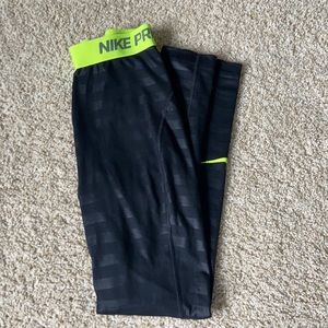Nike Pro fleece lined leggings